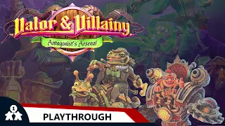 Valor & Villainy Hawkemoor | Coach & Croaks vs Mordak | with Steve & Kim