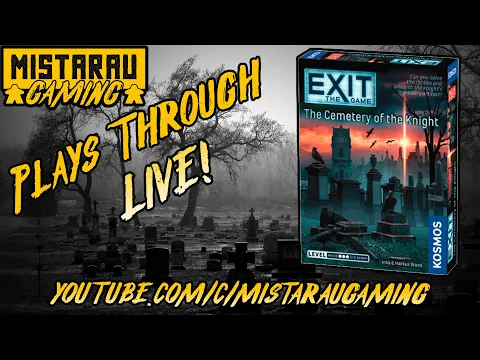 Mista Rau Gaming LIVE! Exit: The Game - Cemetery of the Knight