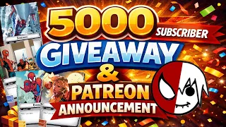 5000 Subscriber Giveaway for Marvel Champions Promo Cards & Patreon Perks