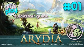 Let's learn (and play) Arydia - QuickStart Guide Part 1