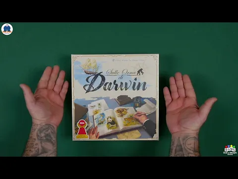 UNBOXING - IN THE FOOTSTEPS OF DARWIN - Board Games - #indabox