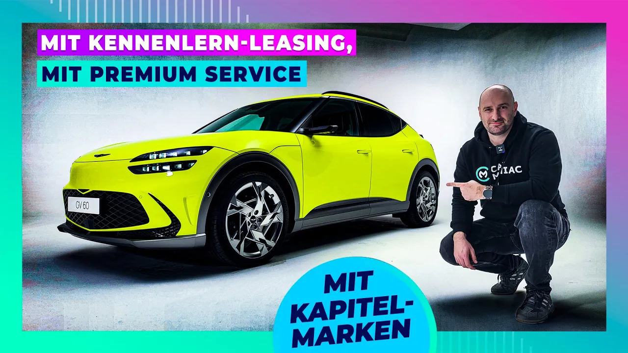 Genesis GV60: Warum bei diesem Elektroauto alles besser ist!