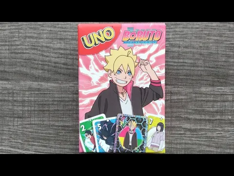 McDonald's UNO Boruto Card Game (2026 McDonald’s Mini)