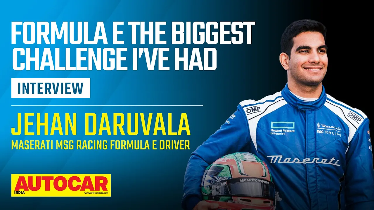 Jehan Daruvala on his first Formula E points, India race and more | Interview | @autocarindia1