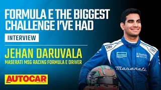 Jehan Daruvala on his first Formula E points, India race and more | Interview | @autocarindia1