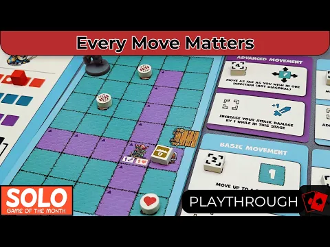 Knight Moves | Solo Playthrough - A Puzzly Movement Adventure
