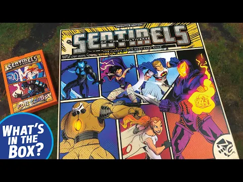 SENTINELS OF THE MULTIVERSE DEFINITIVE EDITION KickStarter Board Game Unboxing
