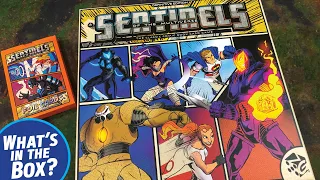 SENTINELS OF THE MULTIVERSE DEFINITIVE EDITION KickStarter Board Game Unboxing