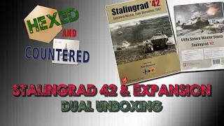 Stalingrad '42 - Main Game & Expansion Dual Unboxing: What's in the box & bag?