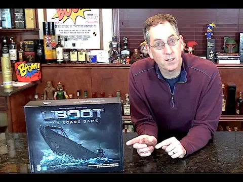 PRE-VIEW 'UBOOT: The Board Game' Cooperative with The Chief Bonding With Board Games