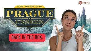 Put that thing back where it came from! Prague Unseen Back in the Box