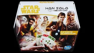 Dad vs Daughter - Star Wars: Han Solo Card Game