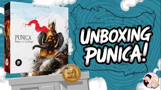 Jake Reacts | Unboxing Punica: Rome Vs Carthage! A Quick Playing Area Control Game