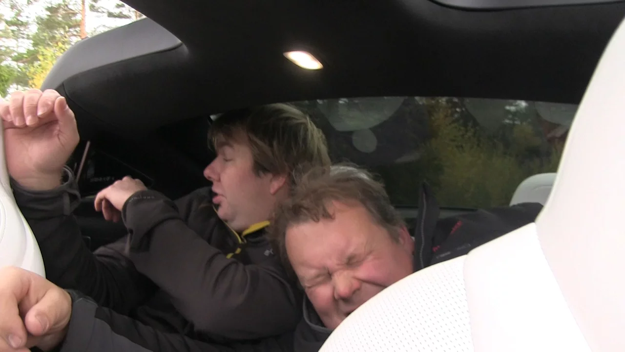 Model X 3rd row space for large people
