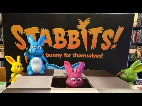 How to Play! - Stabbits! from Mindware #halloween #review #gaming #boardgames