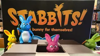How to Play! - Stabbits! from Mindware #halloween #review #gaming #boardgames