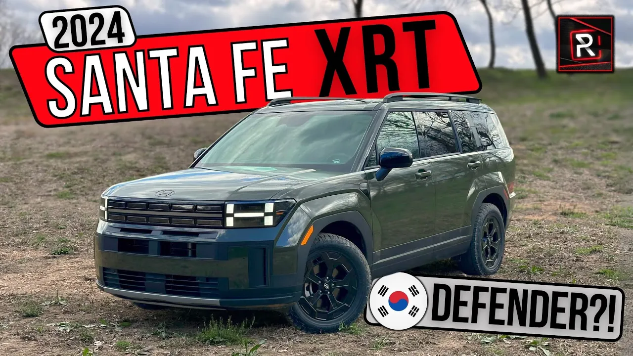 The 2024 Hyundai Santa Fe XRT Is A More Adventurous & Capable 3-Row Family SUV
