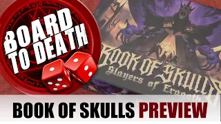 Book of Skulls Board Game Heavy Metal Fantasy!