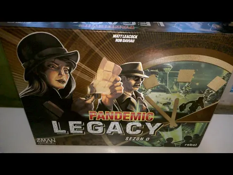 Pandemic Legacy Sezon 0 - unboxing