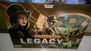 Pandemic Legacy Sezon 0 - unboxing