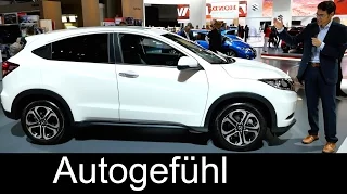 2016 all-new Honda HR-V Mini SUV IAA REVIEW exterior/interior - Autogefühl