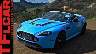 2015 Aston Martin V-12 Vantage S Roadster: Tunnel Blast