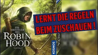 Die Abenteuer des Robin Hood - Regeln beim Spielen lernen - Das komplette Tutorial "Die Flucht"