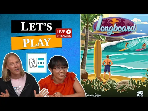 LONGBOARD - Live Board Game Playthrough & Review e129