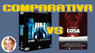 Comparativa THE THING (juego de mesa y película)
