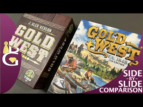 Gold West — Side-by-Slide Board Game Comparison