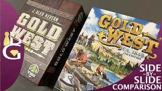 Gold West — Side-by-Slide Board Game Comparison