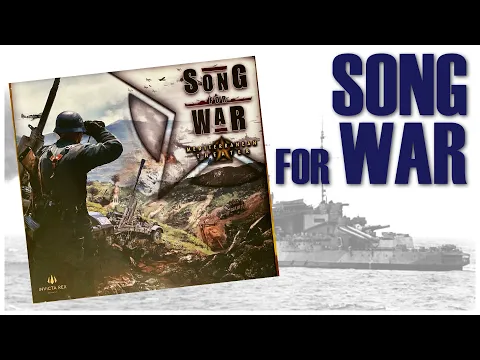 Song for War: Mediterranean Unboxing | Invicta Rex Games | Wargame Historical Game | World War 2