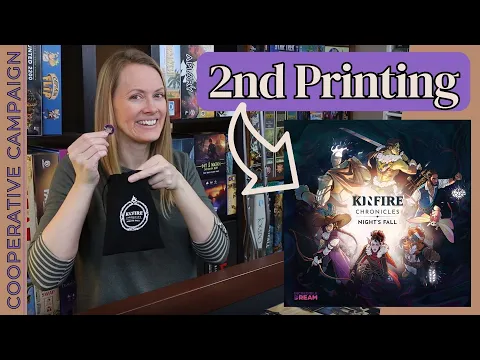 KINFIRE CHRONICLES: Night's Fall | 2nd Printing Changes and Updates!