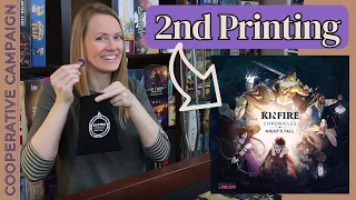 KINFIRE CHRONICLES: Night's Fall | 2nd Printing Changes and Updates!