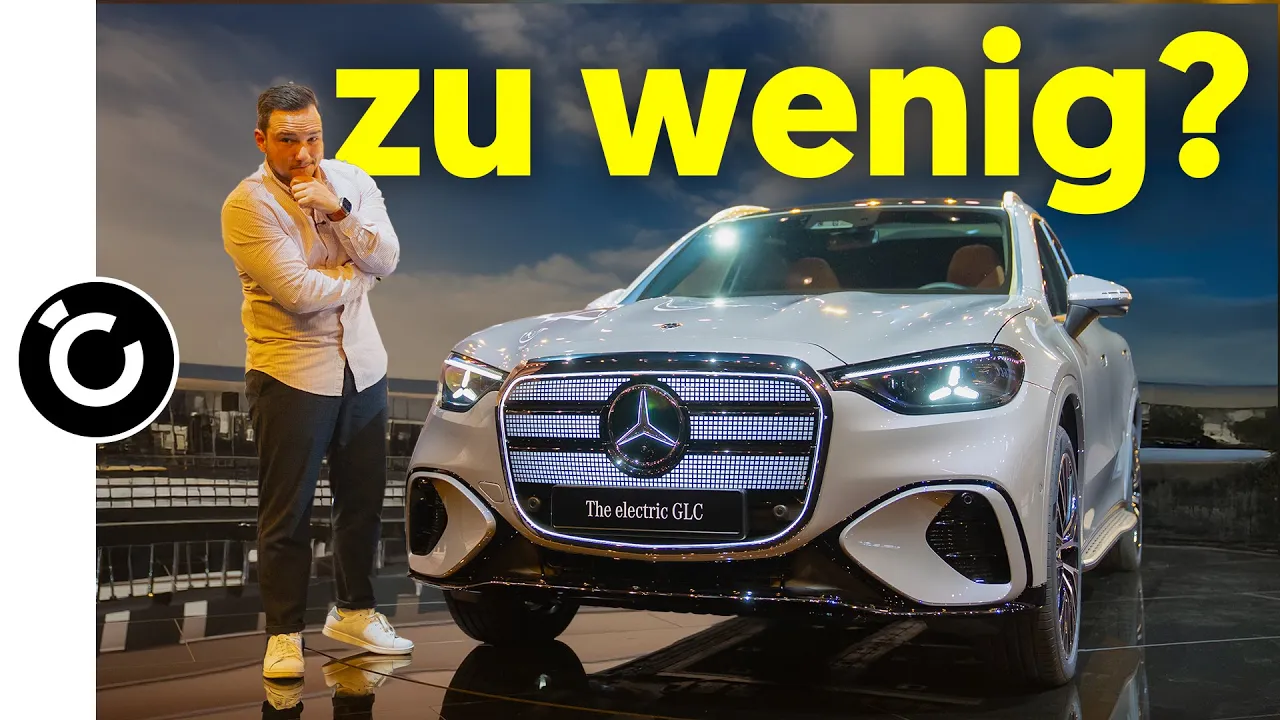 Mercedes GLC Elektro Ersteindruck - reicht es gegen iX3 und Q6?