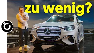Mercedes GLC Elektro Ersteindruck - reicht es gegen iX3 und Q6?