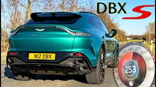 Aston Martin DBX S 727HP // 0-100 1/4 mile 100-200 SOUND & POV on AUTOBAHN