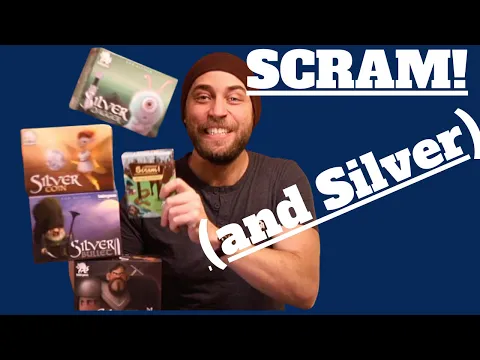Your next FAVOURITE card game - Silver and Scram review