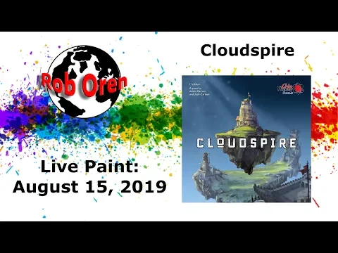 Rob LIVE! Painting Cloudspire