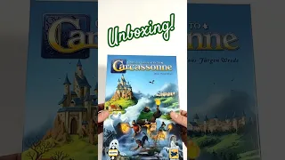 Unboxing Mists Over Carcassonne | Spooky Tiles & Cozy Vibes (No Talk, Just Music) #boardgameshorts