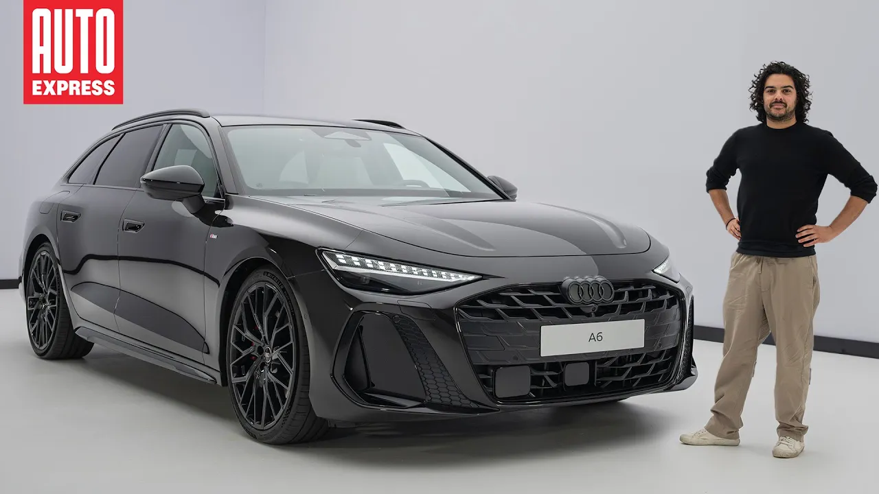 New Audi A6 Avant: The petrol & diesel one, not the EV...