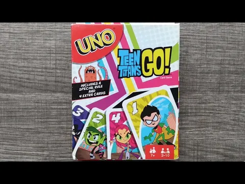 Uno Teen Titans GO! Card Game