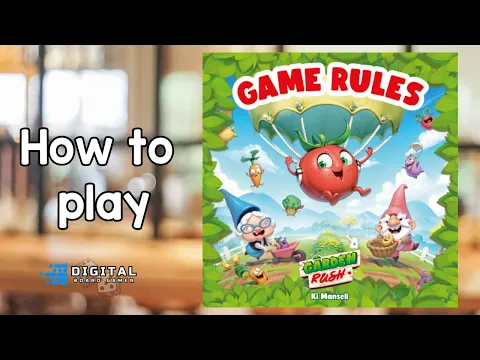 How to play Garden Rush the board game in 4 minutes.