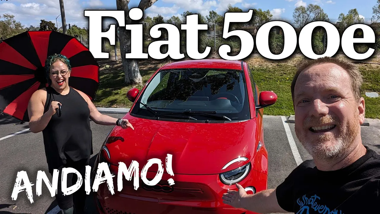 2024 Fiat 500e | Tiny Electric Car - BIG smiles!