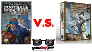 Football Highlights 2052 V.S. Baseball Highlights 2045 with the Game Boy Geek
