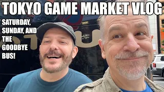 Tokyo Game Market Vlog: Saturday, Sunday, and The Goodbye Bus!