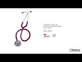 Stetoscopio per il monitoraggio 3M™ Littmann® Classic III™, tubo auricolare prugna, 69 cm, 5831 video