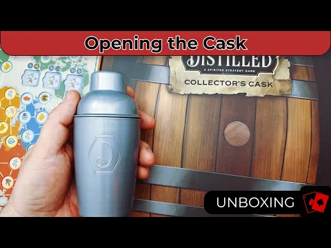 Distilled: Cocktails | Unboxing - Collector’s Cask, Expansion & Dice Shaker
