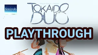Tokaido Duo Board Game | Playthrough
