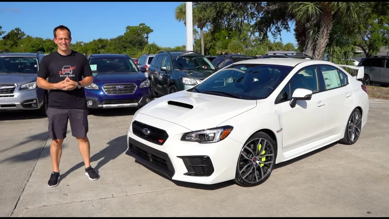 What is the MAJOR change for the 2020 Subaru WRX STI?